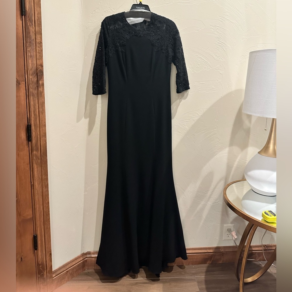 COPY - NWT Rickie Freeman for Teri Jon Floor Length Evening Gown